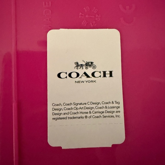 🌸NWT Very unique Coach Glitter fold over crossbody bag or clutch 🌟 - Picture 4 of 5